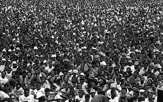 Photo: ANC Rally, Sharpesville, 1990 © Vanley Burke