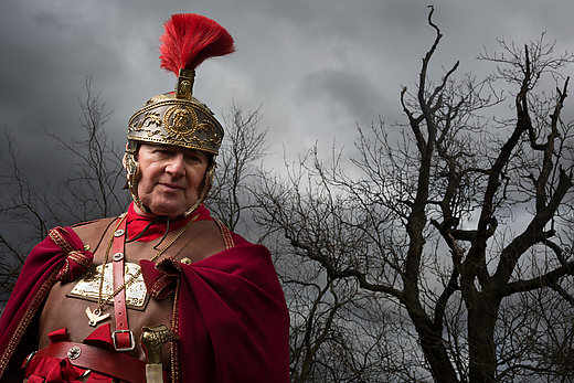 Jon Richardson, known as Gaius Iulius Raeticus, Glasgow (detail), 2013 ©Jeremy Sutton-Hibbert / courtesy Impressions Gallery
