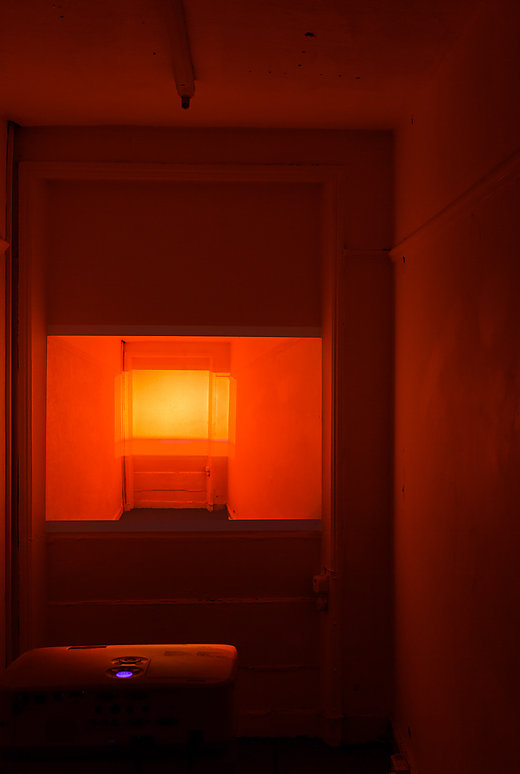 Holly Rowan Hesson - Overwrite, 2016, 47 image rolling projection, dimensions variable (photograph: Jules Lister)