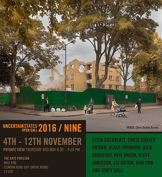 Poster containing exhibition information 