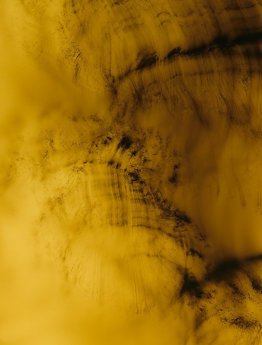 Abstract yellow textural 