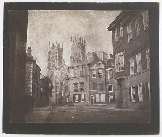 A Scene in York (York Minster from Top Lane), 28 July 1845, William Henry Fox Talbot © National Media Museum, Bradford / Science & Society Picture Library